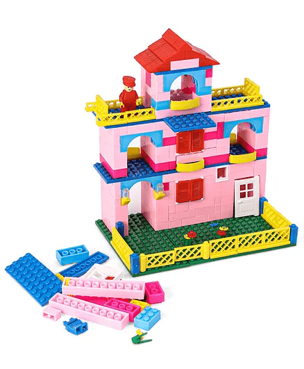 Peacock Smart Blocks Dream House Construction Set Multicolour - 360 Pieces