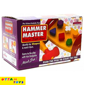 Darshan Toys Hammer & Nail Pounding Game Set