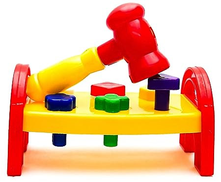 Darshan Toys Hammer & Nail Pounding Game Set