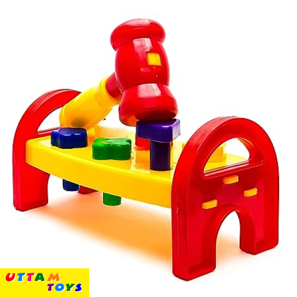 Darshan Toys Hammer & Nail Pounding Game Set