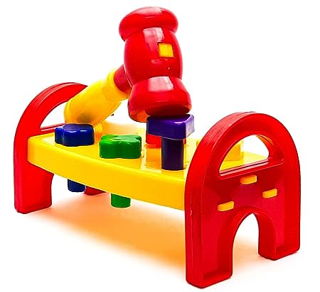 Darshan Toys Hammer & Nail Pounding Game Set