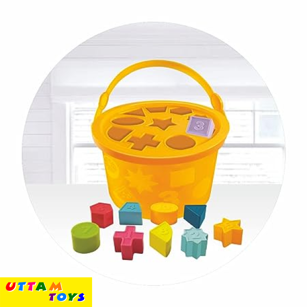 Toymate My Shape Sorter Basket- A Pre School Toy with 10 Shapes & Colours