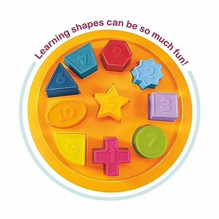 Toymate My Shape Sorter Basket- A Pre School Toy with 10 Shapes & Colours