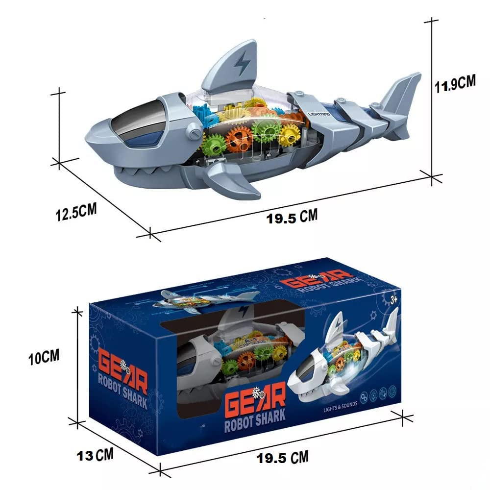 gear shark Musical toy