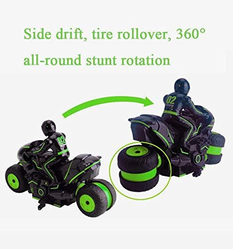 Brinquedo de carro Spinning Stunt, 360° Spinning Action Rotating Drift  Stunt Moto