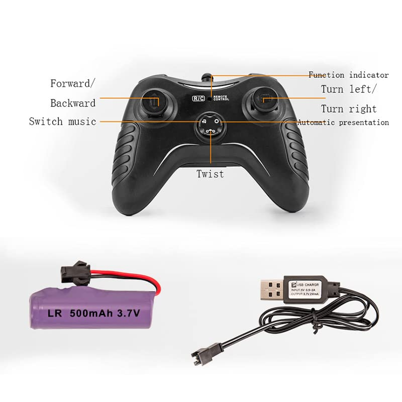 rc twisted stunt remote car