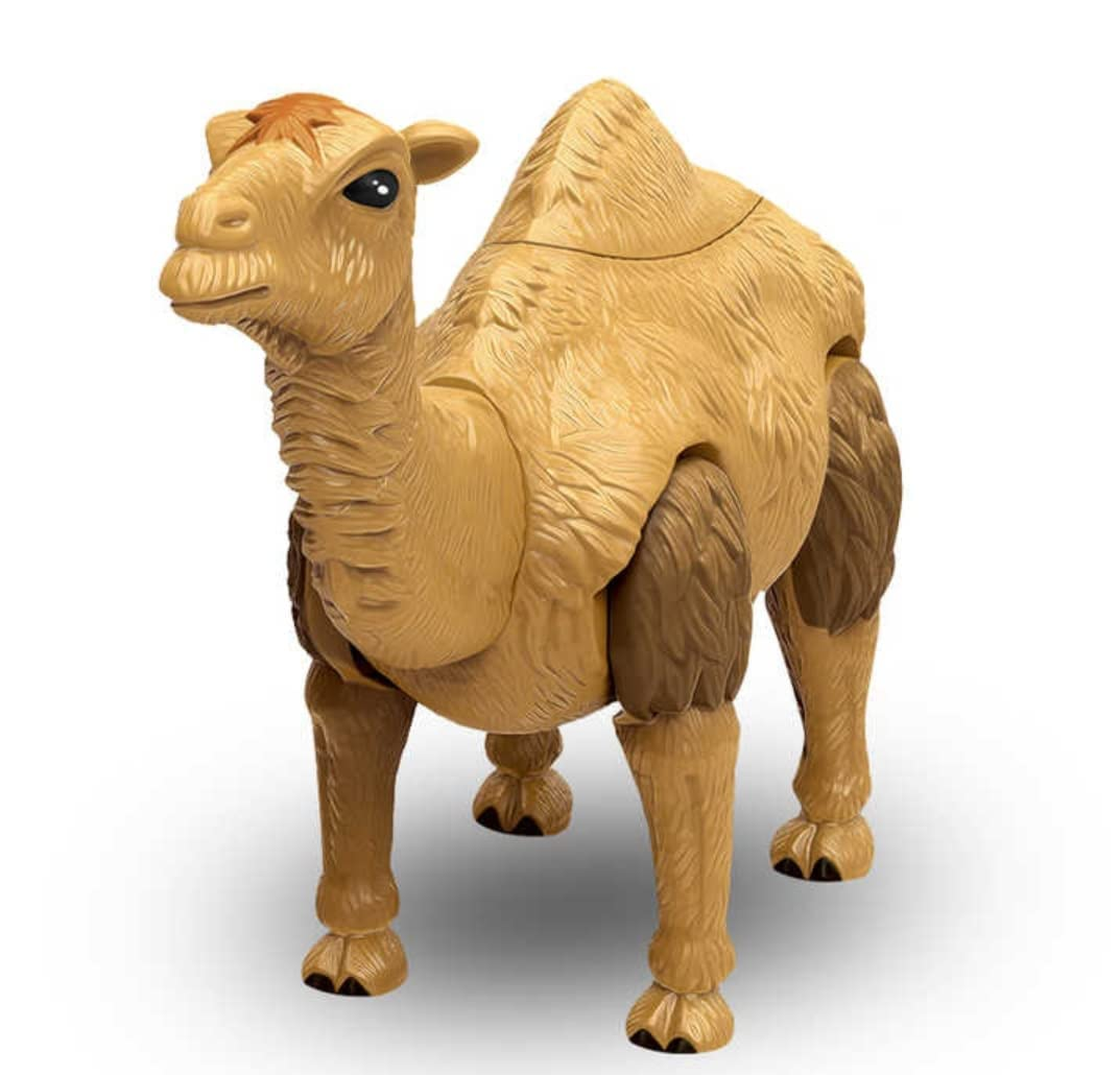 Sound Animal Toy Walking Animal with Battery Operated for You Kids (Multicolour) (Camel)