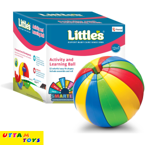 Little's Activity and Learning Ball I Learning Activity Toy I Multicolour I Infant And Preschool Toys