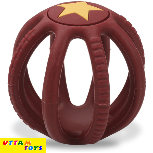 LuvLap Baby Teether (Maroon)