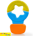 LuvLap Baby Water Filled Silicone Teether (Multicolor)