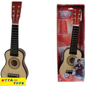 Simba Toys "My Music World Wooden Guitar (Multicolor)