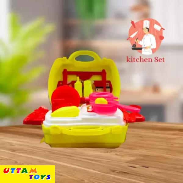 Kitchen Set Cooking Pretend Play Toys for Kids