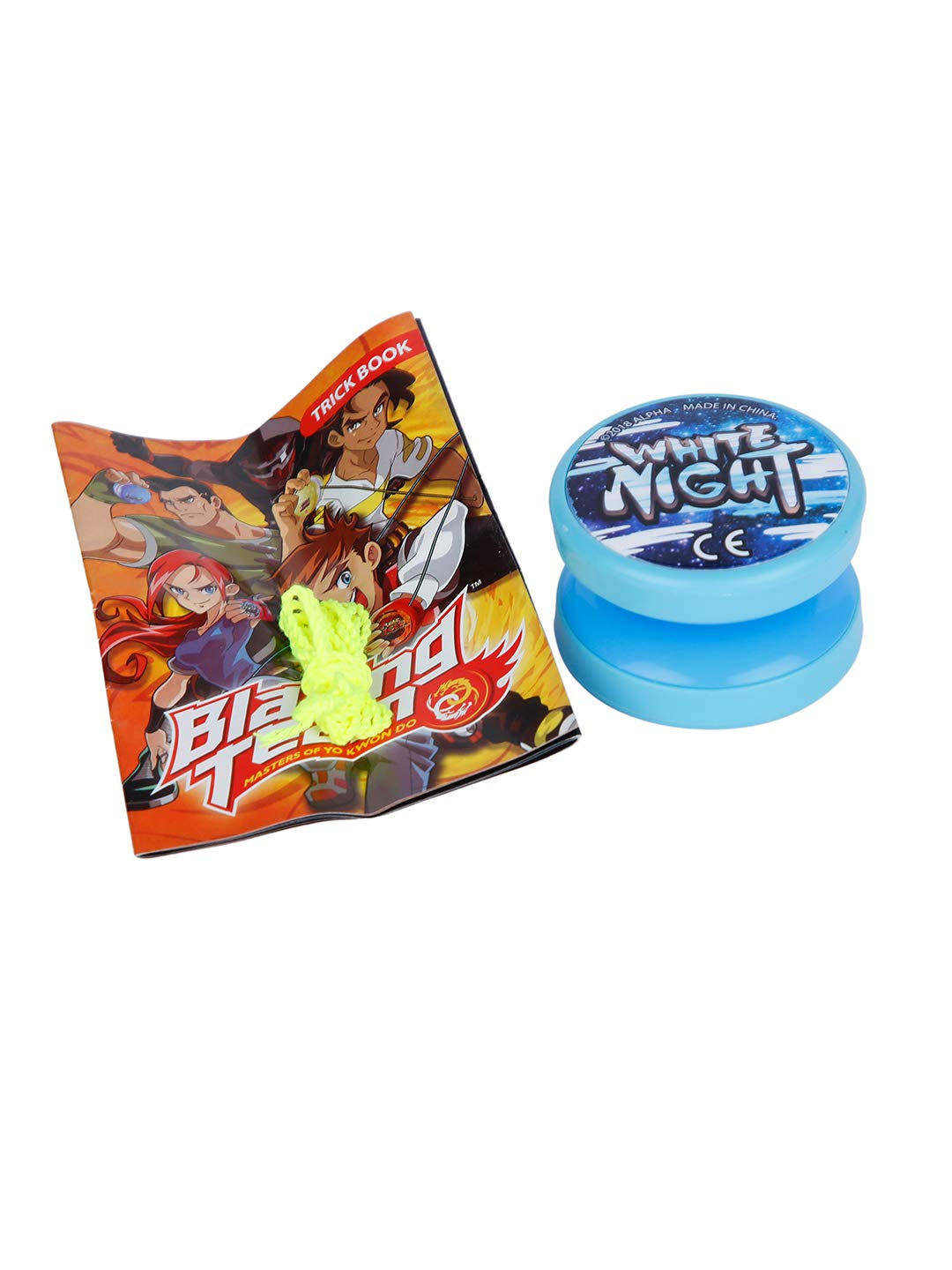 Blazing Teams Blazing Team Yoyo - Primary Series - White Night, Multicolor