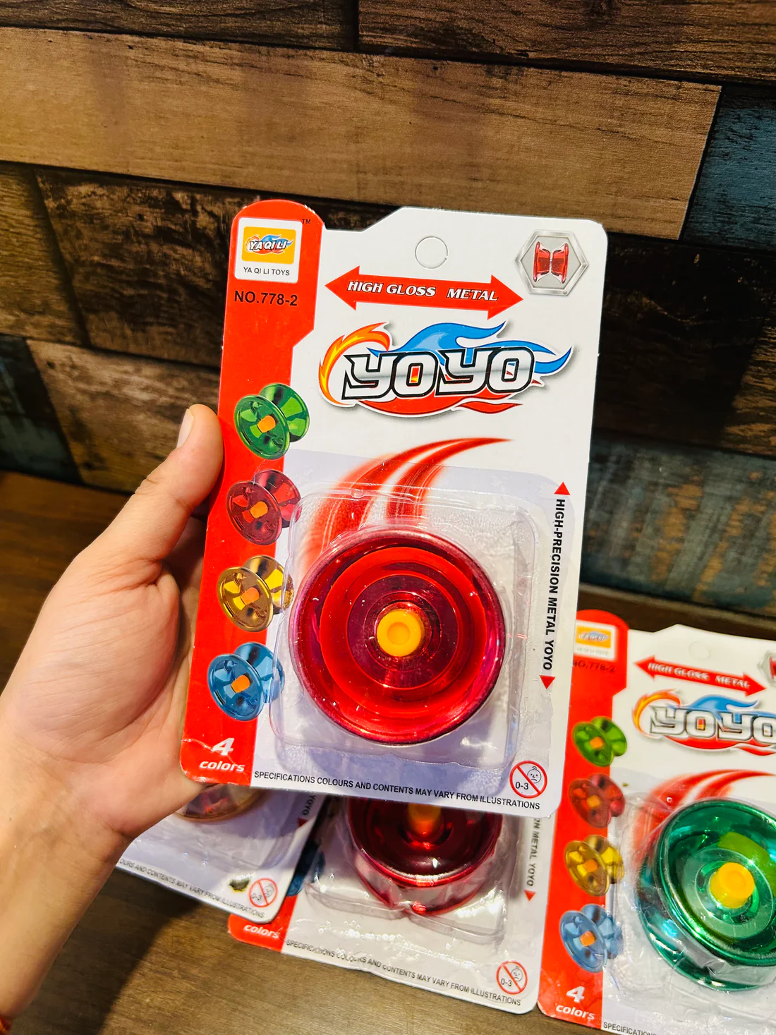High Gloss Metal YoYo Diecast Speed Spinner