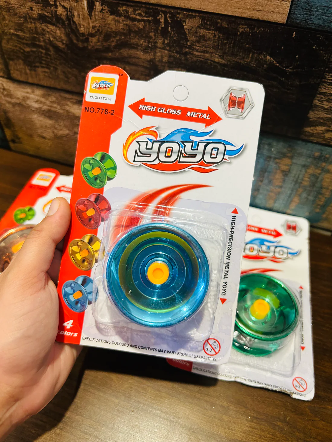 High Gloss Metal YoYo Diecast Speed Spinner