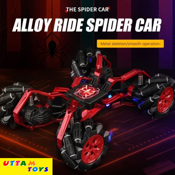 FREK SELAK,RC Stunt Car 2.4G Assemble Remote Control Drift Car Mecanum-Wheels Stunt RC Toys 4WD Spider Horizontal Monster Metal Body Toy Car Remote Control...