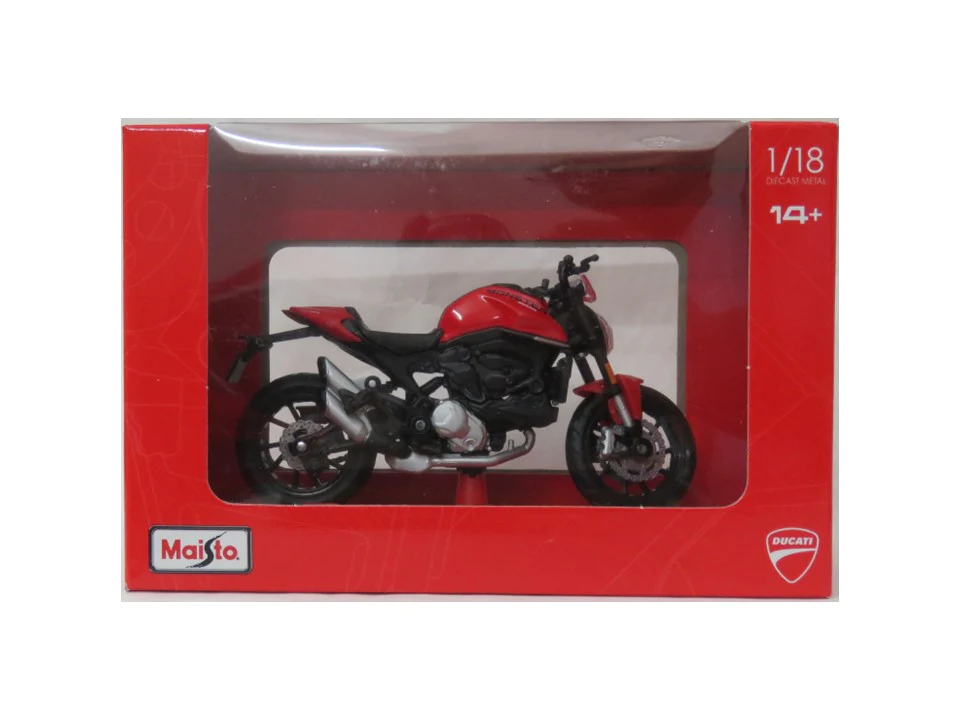Maisto Ducati Monster+ (Red), 1:18